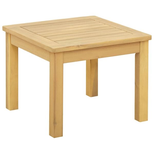 vidaXL Couchtisch Helles Akazienholz 45 x 45 x 36 cm Massivholz Akazie