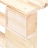 vidaXL Outdoor-Ottomane Paletten Holz