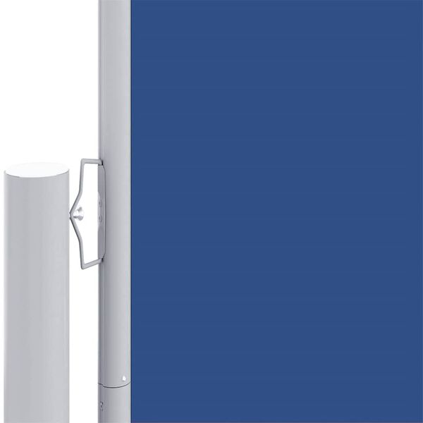 vidaXL Seitenmarkise Ausziehbar Blau 180x600 cm