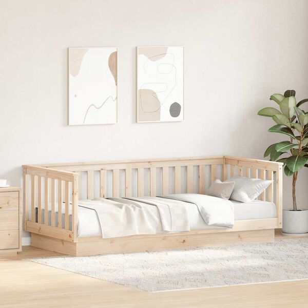 vidaXL Tagesbett ohne Matratze 90x200 cm Massivholz Kiefer