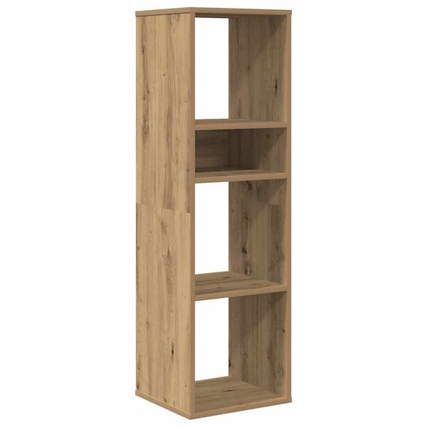 vidaXL B&uuml;cherregal Artisan-Eiche 34x31x112 cm Holzwerkstoff