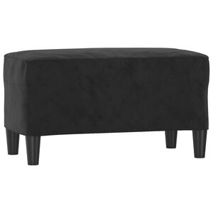 vidaXL Sitzbank Schwarz 70x35x41 cm Samt