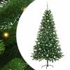 vidaXL Weihnachtsbaum mit 150 LEDs mit St&auml;nder Gr&uuml;n 150 cm PE
