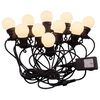 HI LED-Lichterkette mit 20 Lampen 1250 cm