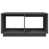 vidaXL Couchtisch Grau 80x50x40 cm Massivholz Kiefer