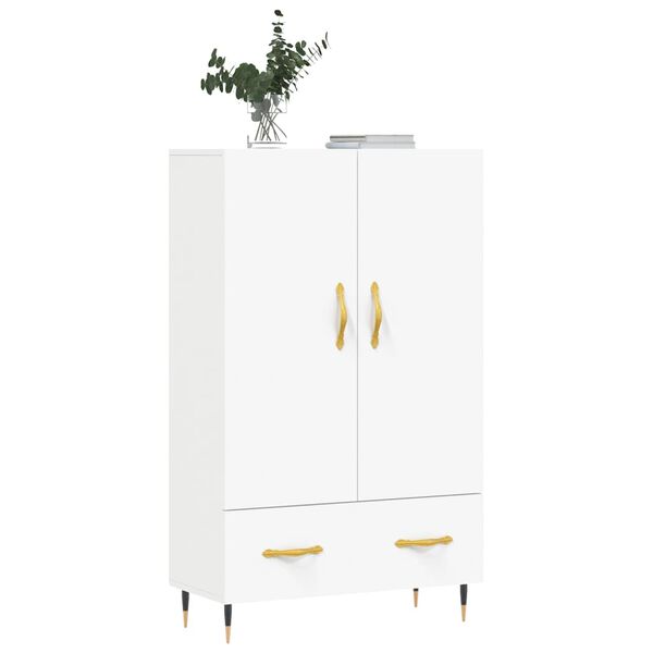 vidaXL Highboard Weiß 69,5x31x115 cm Holzwerkstoff