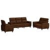 vidaXL Sofa-Set 3 pcs Olivegr&uuml;n Kunstwildleder