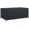 vidaXL M&ouml;belbezug Uni Schwarz 240 x 140 x 90 cm 210D