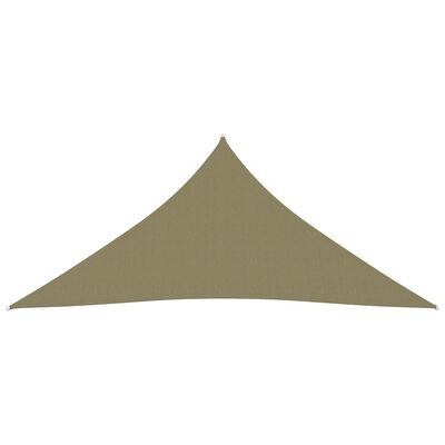 vidaXL Sonnensegel Oxford-Gewebe Dreieckig 4,5x4,5x4,5 m Beige