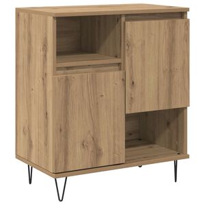 vidaXL Sideboard Artisan-Eiche 60 x 35 x 70 cm