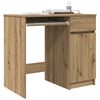 vidaXL Schreibtisch Artisan-Eiche 86x49x76 cm Holzwerkstoff