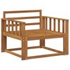 vidaXL Outdoor Mittelsofa Natur