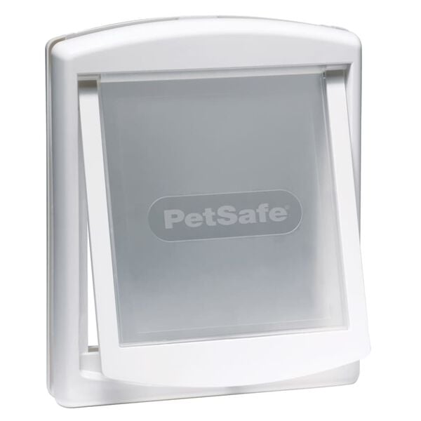 PetSafe Haustiertür 2-Wege 740 Mittelgroß 26,7x22,8 cm Weiß