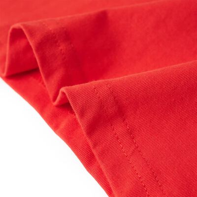 Kinder-T-Shirt Rot 92