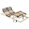 vidaXL Bett-Lattenrost Braun 90 x 190 cm Massivholz Buche