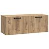 vidaXL Wandmontierter TV-Schrank 78,5 x 31 x 30 cm Artisan-Eiche