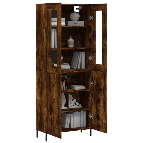 vidaXL Highboard R&auml;uchereiche 69,5x34x180 cm Holzwerkstoff
