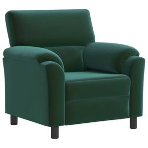vidaXL Sofa Dunkelgr&uuml;n 94 x 85 x 93 cm Samt