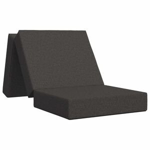 vidaXL Klappsofa Bett 90 x 63 x 45 cm Dunkelgrau