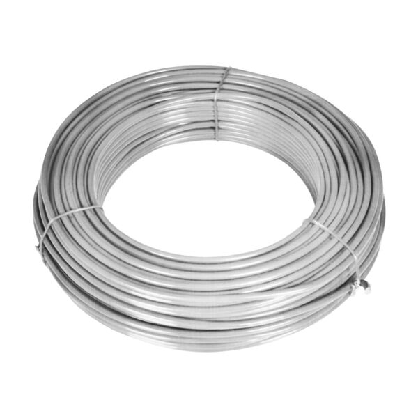 vidaXL Maschendrahtzaun Pfosten Bodenhülsen Stahl Verzinkt 15x1,5 m