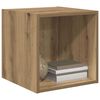 vidaXL Wandschrank Artisan-Eiche 37 x 37 x 37 cm Holzwerkstoff