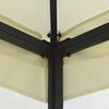 vidaXL Pavillon mit Netz 300x400x265 cm Creme
