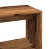 vidaXL Eckschreibtisch Altholz-Optik 200,5x50x76 cm Holzwerkstoff