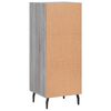 vidaXL Sideboard Grau Sonoma 34,5x34x90 cm Holzwerkstoff