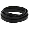 vidaXL Lederriemen Schwarz 200 x 1 cm Leder