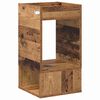 vidaXL Beistelltisch Altholz 30 x 30 x 56 cm Holzwerkstoff