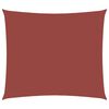 vidaXL Sonnensegel Oxford-Gewebe Rechteckig 2,5x3 m Terrakotta-Rot