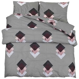 vidaXL Bettw&auml;sche-Set Mehrfarbig 155x220 cm Baumwolle