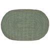 vidaXL Bereichsteppiche Olive Gr&uuml;n 100 x 152 cm Jute