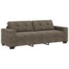 vidaXL | Sofa | 2 pcs Dunkelgrau 221 x 78 x 80 cm Kunstleder
