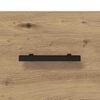 vidaXL Nachttisch 2 pcs Artisan-Eiche 40 x 35 x 47,5 cm Holzwerkstoff