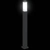 vidaXL Pollerleuchte 80 cm Schwarz IP44