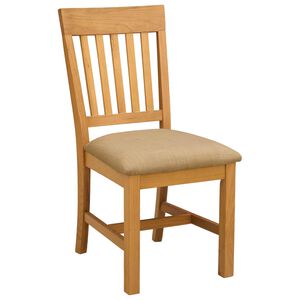 vidaXL Esszimmerstuhl 2 stk. Massivholz Eiche Beige 45 x 59 x 92 cm