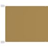 vidaXL Senkrechtmarkise Beige 140x1000 cm Oxford-Gewebe