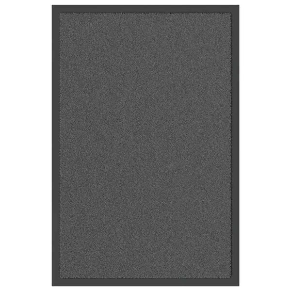 vidaXL Fu&szlig;matte Anthrazit 40x60 cm