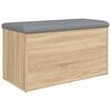 vidaXL Aufbewahrungsbank Sonoma-Eiche 82 x 42 x 45 cm Holzwerkstoff
