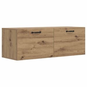 vidaXL Wandschrank 100 x 36,5 x 35 cm Holzwerkstoff Artisan-Eiche
