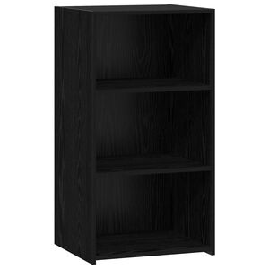 vidaXL Sideboard Schwarz Eichen-Optik 50 x 41 x 93 cm Holzwerkstoff