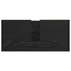 vidaXL Waschbecken-Schrank mit Speicher Schwarze Eiche 63 x 29 x 55 cm