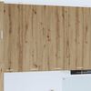 vidaXL H&auml;ngeschrank Artisan-Eiche 80 x 31 x 100 cm Holzwerkstoff