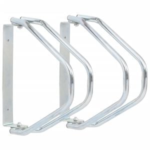 vidaXL Fahrradst&auml;nder 2 Stk. Wandmontage Verzinkter Stahl
