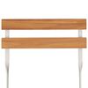 vidaXL 5-tlg. Bistro-Set Klappbar Massivholz Akazie und Stahl