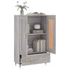 vidaXL Highboard Grau Sonoma 69,5x31x115 cm Holzwerkstoff