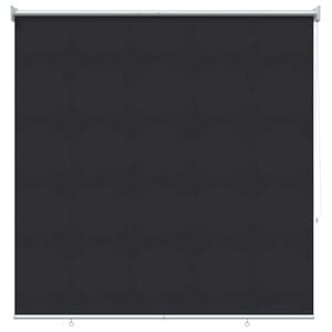 vidaXL Au&szlig;en-Rollos mit UV-Schutz Anthrazit 125 x 230 cm (B x H)