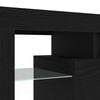 vidaXL TV-Schr&auml;nk 2 pcs Schwarz Eichen-Optik 200 x 36,5 x 40 cm