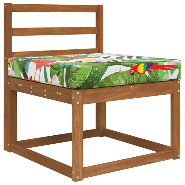 vidaXL Sofakissen f&uuml;r drau&szlig;en Bunt 60 x 60 x 8 cm Polyester